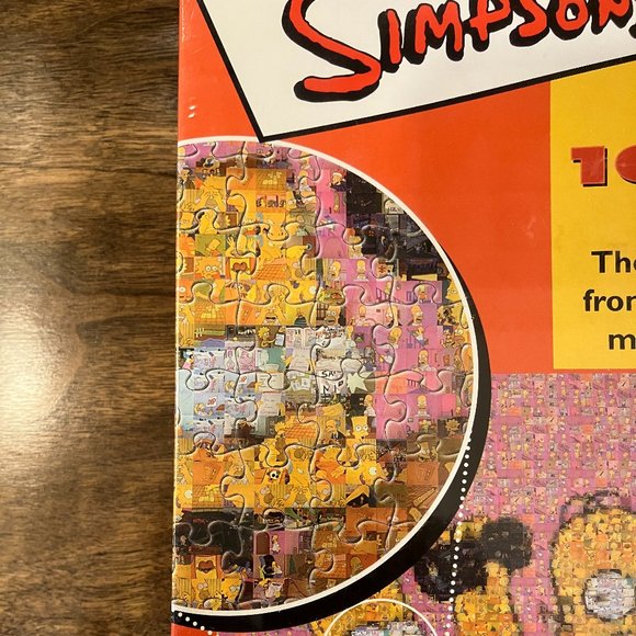 The Simpsons 1026-Piece Photomosaics Jigsaw Puzzle by Robert Silvers - 2002 Ed - Picture 3 of 5